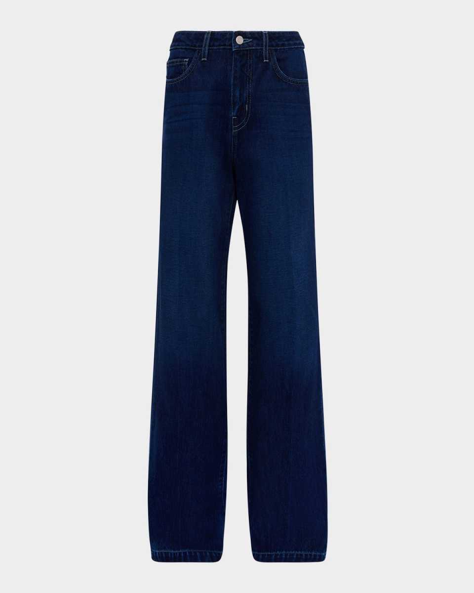Clayton High-Rise Wide-Leg Jeans